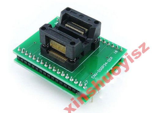 1x ssop34 to dip34 tssop34 programmer adapter socket converter for sale