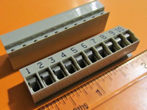 8142 series,pluggable terminal blocks,wieland,25.600.30.53,10 position,5 mm,2 pc for sale