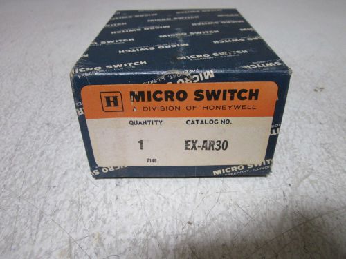 MICRO SWITCH EX-AR30 EXPLOSION PROOF ROLLER SWITCH *NEW IN A BOX*