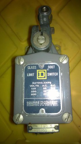 Square D 9007-TUB5 9007TUB5 Heavy Duty Limit Switch