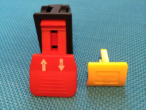 Saw &amp; power tool safety switch with key dewalt ryobi craftsman husky  ( canada ) for sale
