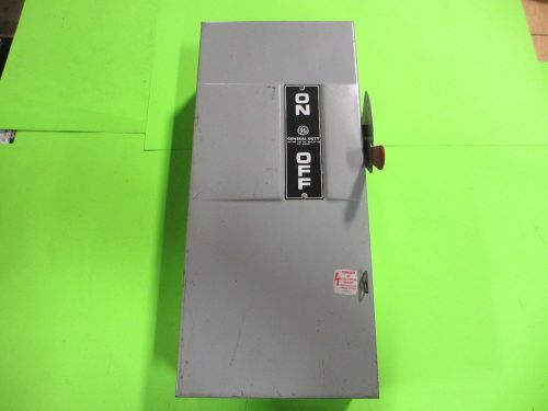 General Electric #TGN3323 100A 240V 3P N-1 Non-Fusible Safety Switch