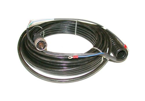 New abb asea brown boveri teach pendant controller cable model yb161105-cu for sale