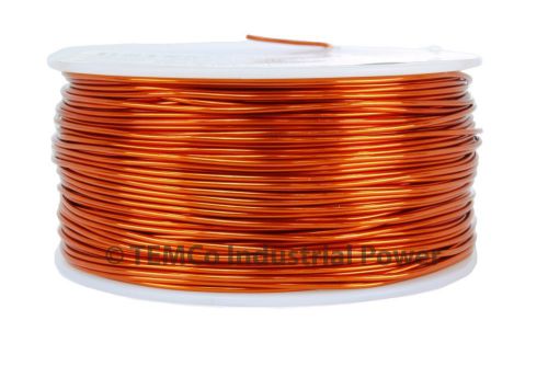 Magnet wire 23 awg gauge enameled copper 200c 1lb 626ft magnetic coil winding for sale