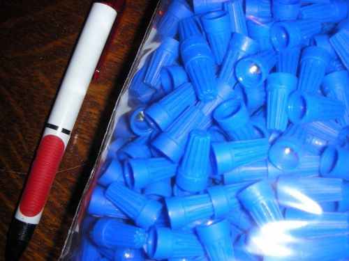 5000 buchanan wire nut connectors wt2 blue, wire twists by ideal 16-18 awg for sale