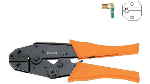 Flag f ear type female receptacles insulated terminals crimper 4.8-6.3 mm2  x 1 for sale