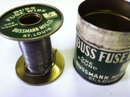 6  ounce  spool  Cooper Bussmann 5 Amp   Fuse Wire