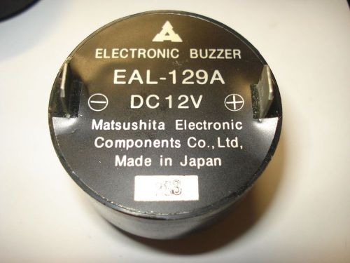 2 Matsushita Electronic Buzzers EAL-129A 