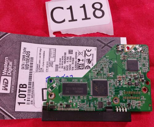 #c118 - wd10eads 2061-701640-407 hard drive pcb for sale