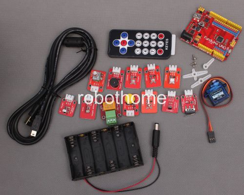 Graphical programming kit electronic blocks kit for mind+ compatible arduino new for sale
