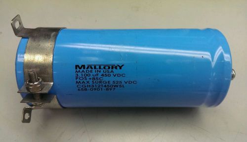 Mallory Capacitor 3100 MFD 450V