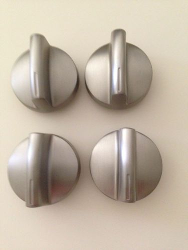 4 stove cooktop metal knobs,  fits miele gas cooktop, $297 retail! for sale