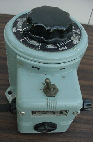 Powerstat 10 amps variac transformer 0-140 volts ac.type 116b for sale