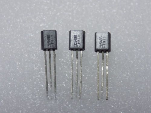 22 pcs  BC549B  new  Philips  Small Signal  Low noise Transistors  NF 2..3 dB