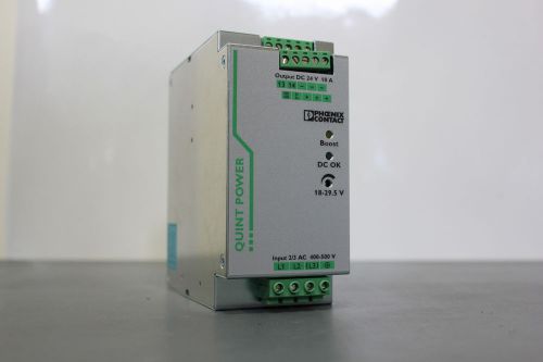 PHOENIX CONTACT AUTOMATION POWER SUPPLY  24V QUINT-PS/3AC/24DC/10  (C1-4-5F)