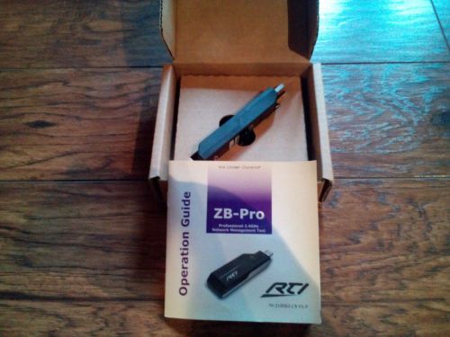 New rti  zigbee zb-pro professional 2.4ghz network management tool for sale