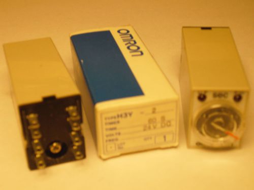 H3y-2 dc24v 60sec omron relay timer for sale
