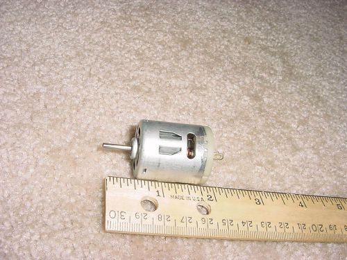 Small dc electric motor 12 vdc 19850 rpm  80 g-cm - m41 for sale