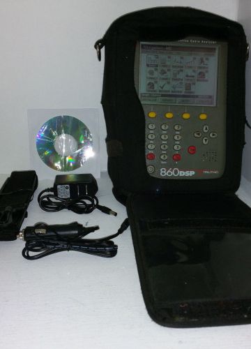 Trilithic 860 dsp 860  dspi triple play cable meter with power pak , qam ver13 for sale