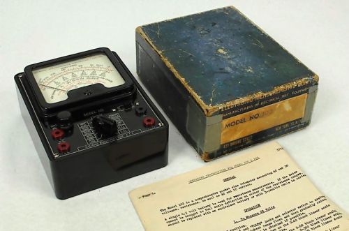 1949 Vintage Electronic Measurements Meter Model 103