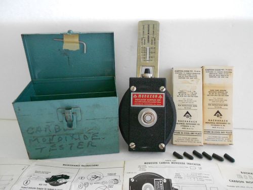 Vintage Bacharach Monoxor Carbon Dioxide Detector Model CDE 1961