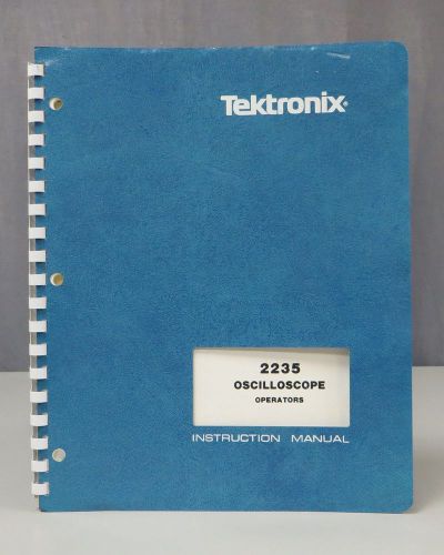 Tektronix 2235 Oscilloscope Operators Manual