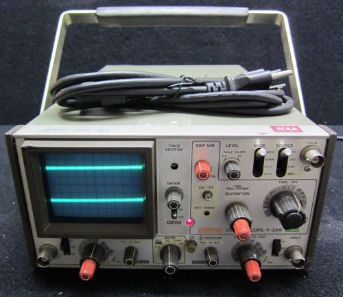 HITACHI V-209 20 MHz Oscilloscope *Vintage*