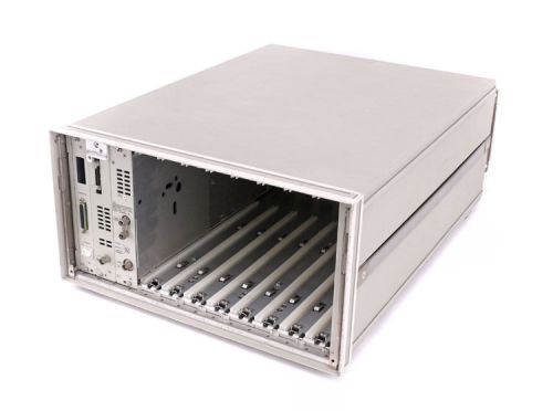 Hp/agilent 4142-series modular dc source mainframe parametric test chassis for sale