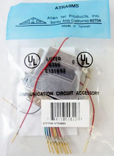ALLEN TEL ATRA8MS CONNECTOR ADAPTER, SHIELDED DATA ADAPTER KIT, 8-CONDUCTOR JAC