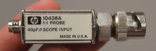 HP 10438A 1:1 PROBE [ 40PF // SCOPE UNIT  - MADE IN USA