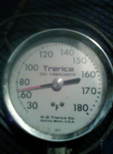 Vintage Trerice dial thermometer