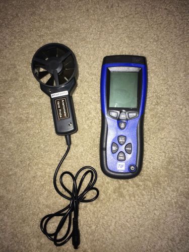 TIF 3220 TIF3220 Thermo-Anemometer and IR Thermometer  Used 1X MINT!