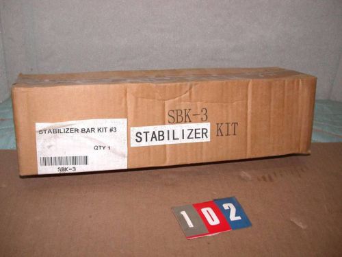 New SBK-3 Stabilizer Bar Kit #3 Franklin containment system Free S&amp;h