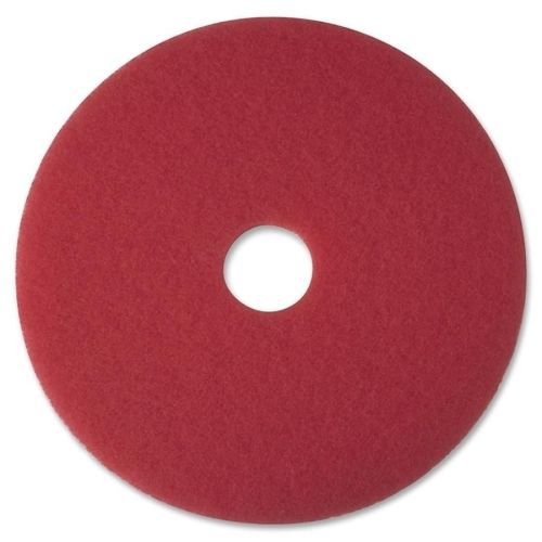 MMM08387 Buffer Pad, Removes Scuff Marks, 12&#034;, 5/CT, Red