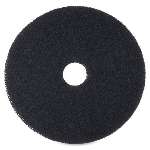 3M Niagara 7200 Floor Stripping Pads - 12&#034; Diameter - 5/Box - Black
