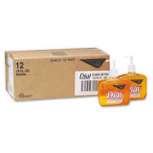 Dial Liquid Gold Antimicrobial Soap, 16 Oz. Pump Bottle, 12 Bottles per Carton