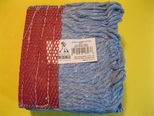 NEW PROFESSIONAL UNIVERSAL HEAVY DUTY COTTON 32 OZ MOP HEAD~LOOP END~EXTRA LARGE