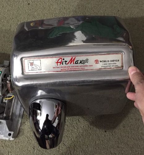 World dryer air max, 240v used! for sale