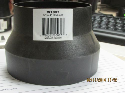 Plastic 5&#034; - 4&#034; Reducer / Dust Collection / Woodstock  #W1037