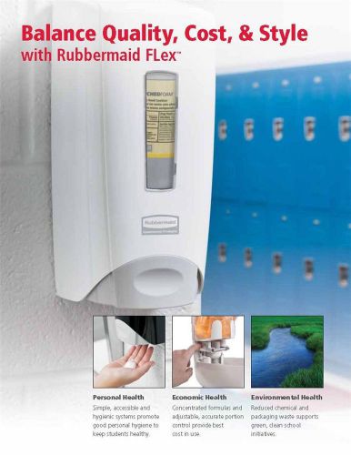 Rubbermaid flex  dispenser white - 500 ml 3486589 for sale
