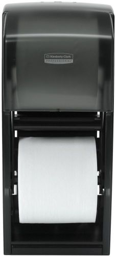 Kimberly Clark Professional 09021 Double Roll Tissue Dispenser Black (New)