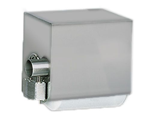 Royce rolls model #ctp-1 stainless steel covered single roll tp dispenser for sale