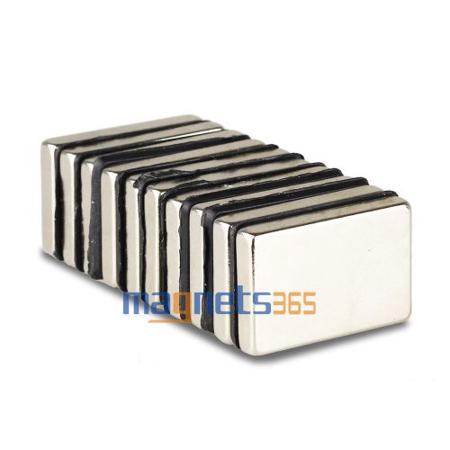 10pcs n35 super strong block cuboid rare earth neodymium magnets f30 x 20 x 5mm for sale