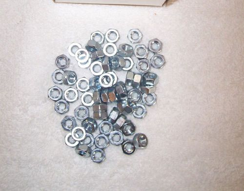 Hex nuts 1/4&#034;-20 uss (standard thread) zinc plated for sale