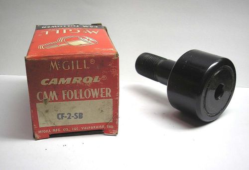 McGill Camrol Roller Bearing Cam Follower CF-2-SB NOS