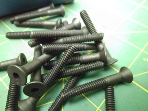 10-24 x 1 1/2 flat head socket cap screws alloy steel (qty 100) #j55905 for sale