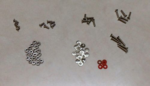 Usa shipping - 70 pc m2 4/6/8/10/12mm screw &amp; nuts set phillips flat head for sale