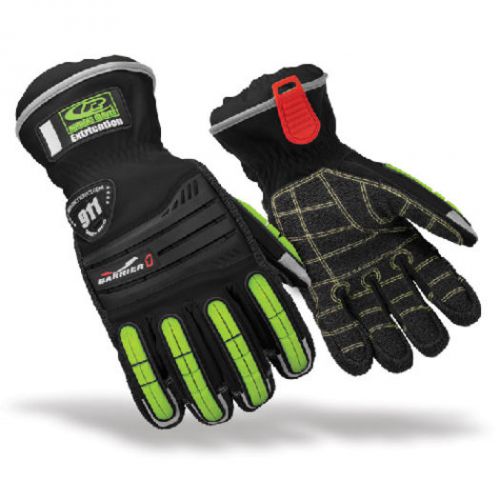 Ringers Gloves 323-13 Black Short Cuff Barrier 1 Extrication Gloves - 3X-Large