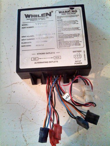Whelen vpps6c 6 outlet strobe power supply **wheather proof** for sale