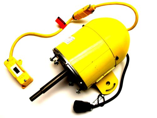 &#034;jan fan&#034; 1110rpm electric fan motor (4-7/8&#034; x 5/8&#034; shaft) jf-110-hem-dcs for sale